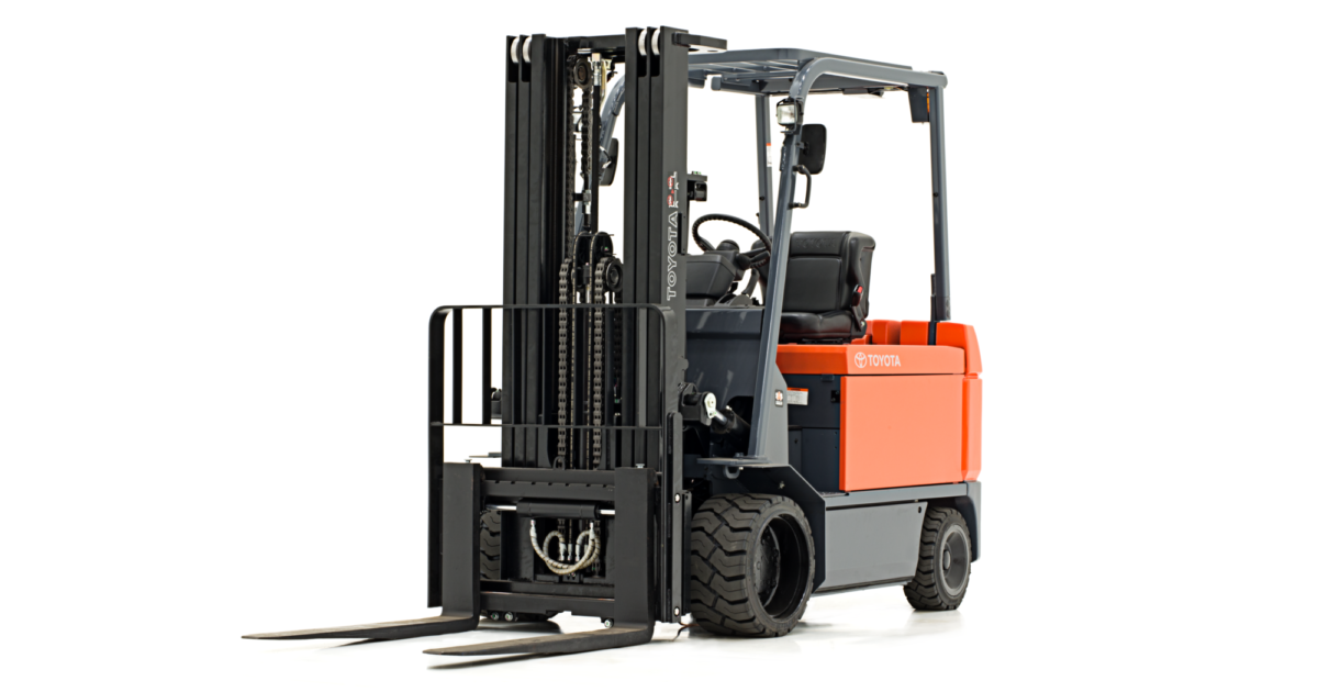 12k Lb Capacity Electric Forklift Toyota 7FBCU THM Midsouth